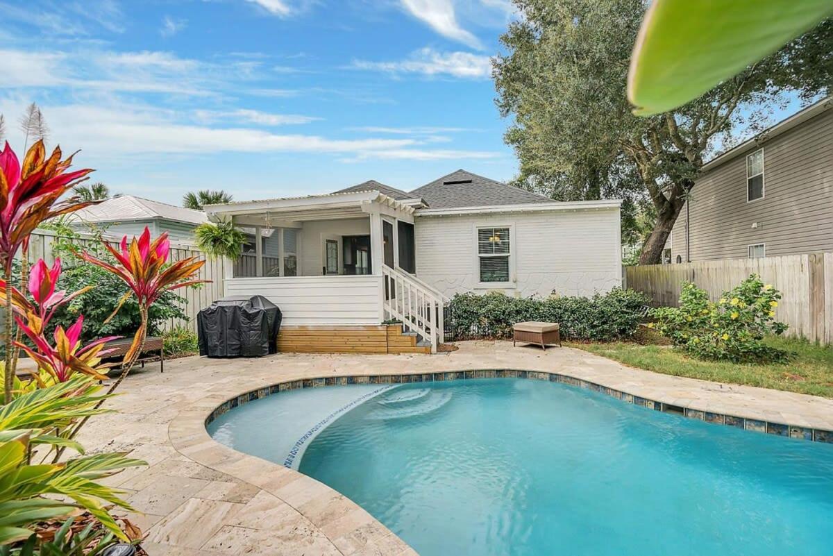Charming Cottage W Pool, Walkable To Downtown St. Augustine Dış mekan fotoğraf