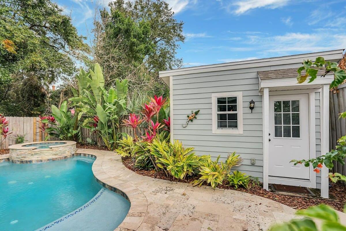 Charming Cottage W Pool, Walkable To Downtown St. Augustine Dış mekan fotoğraf